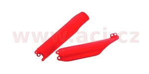 Kryty vidlic Rtech pro HONDA CRF450R/RX 17/18, CRF250R 18 ČERVENÁ