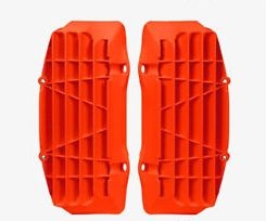 Žaluzie chladiče RTECH KTM FLUO ORANŽOVÉ - PÁR
