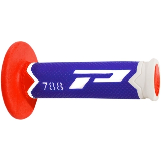 Třívrstvé GRIPY MX PROGRIP 788 WHITE/BLUE/RED