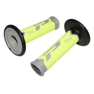 Třívrstvé GRIPY MX PROGRIP 788 GRAY/FLUO YELLOW/BLACK