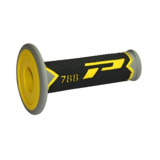 Třívrstvé GRIPY MX PROGRIP 788 GRAY/YELLOW/BLACK