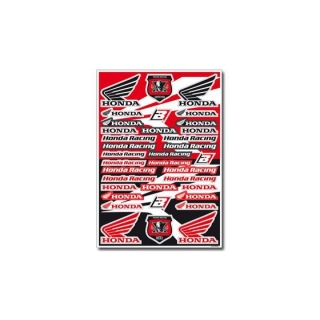 Velká sada polepů BLACKBIRD HONDA LOGO DECAL KIT 47 CM X 33 CM 