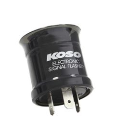 Přerušovač blinkrů KOSO NORTH KD006020 FLASHER RELAY 12V 15A 2-PIN 