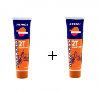 Syntetický mazací olej REPSOL 2T SINTETICO balení 2 x 125 ML 