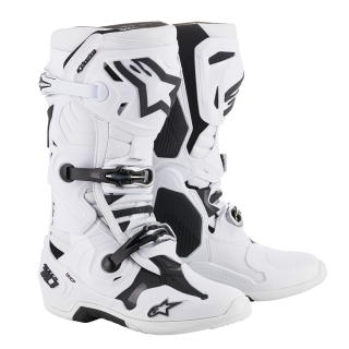 Motokrosové boty s vnitřní botičkou ALPINESTARS TECH 10 barva bílá 