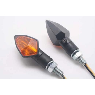 Univerzální blinkry PARTS EUROPE TURN SIGNAL ORANŽOVÉ SKLO - PÁR