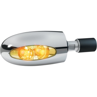 Led blinkr do řidítek KELLERMANN BL 1000 LED BAR END INDICATOR CLEAR/CHROME - 1 kus