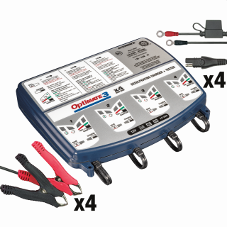 Nabíječka baterií TECMATE OPTIMATE 3 x 4 (12V/0,8A) TM454