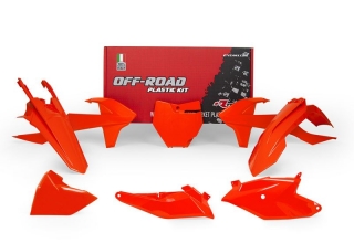 Sada plastů RACETECH KTM SXF 250/350/450 2019 NEON oranžová