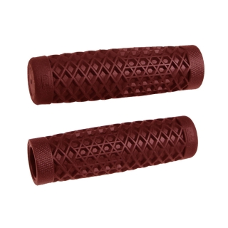 Gripy pro silniční motocykl ODI VANS®/CULT V-TWIN GRIPS - Ox Blood - PRO PRŮMĚR ŘIDÍTEK 25,4 mm (1")