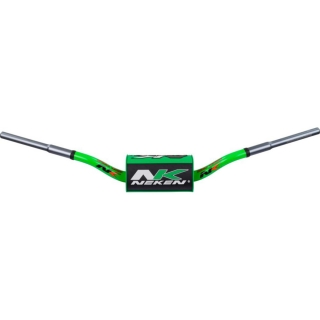 Řidítka na motocykl NEKEN HANDLEBAR SFH VARIABLE DIAMETER CONICAL - ZELENÉ - VŠECHNY ZNAČKY 
