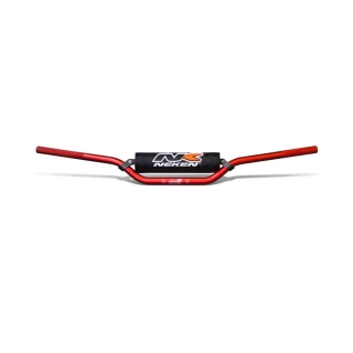 Řidítka s hrazdou NEKEN REGULAR HANDLEBAR - BARVA ČERVENÁ - 250/450 CRF KXF