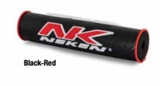 Kryt hrazdy řidítek motocyklu NEKEN MINI - 21 cm - barva černá/červená