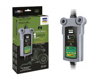 Nabíječka pro lithiové baterie GYSFLASH 1.12 LITHIUM S FUNKCÍ CAN-BUS (12V, 1A, 20AH)