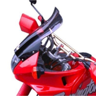 Plexi na motocykl BULLSTER pro HONDA NX 650 1988-1991 ČIRÉ, VÝŠKA PLEXI 41 CM