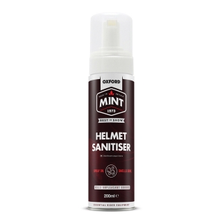 Pěnový čistič interiérů přileb, botů a rukavic ve spreji OXFORD MINT HELMET SANITISER 200 ml
