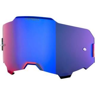 Náhradní sklo pro motokrosové brýle 100% ARMEGA / 100% ARMATIC HIPER 59055-00001 zrcadlově modré