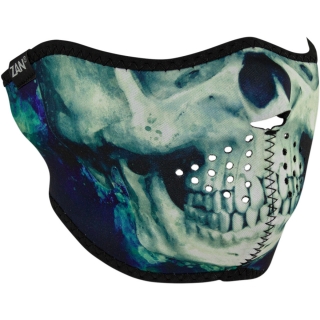 Ochranná neoprenová maska na obličej ZANHEADGEAR PAINT SKULL