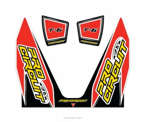 Samolepka na výfuk Pro Circuit DECAL LOGO STICKER KIT T-6