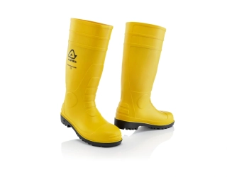 Gumáky - holínky s ocelovou špičkou ACERBIS 00SET BOOTS barva žlutá/pár velikost 41