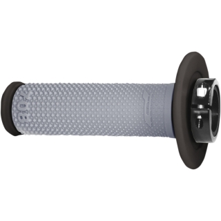 Motokrosové gripy PROGRIP 708 LOCK-ON 2takt+4takt šedá/černá - pár