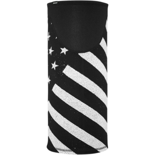 Šátek - tuba ZANHEADGEAR TUBE WINDPROOF BLACK/WHITE