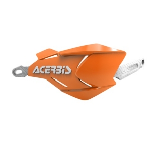 Chrániče páček s výztuhou ACERBIS X-FACTORY oranžová/bílá
