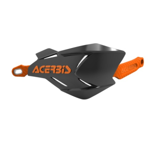 Chrániče páček s výztuhou ACERBIS X-FACTORY černá/oranžová