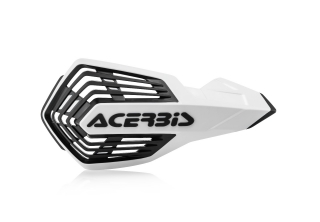 Motocyklové chrániče páček bez výztuhy ACERBIS X-FUTURE VENTED bílá/černá