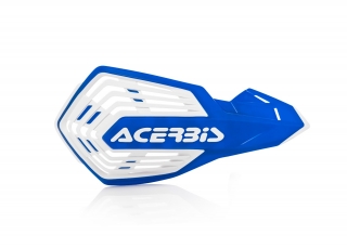Motocyklové chrániče páček bez výztuhy ACERBIS X-FUTURE VENTED modrá/bílá