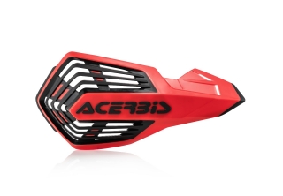 Motocyklové chrániče páček bez výztuhy ACERBIS X-FUTURE VENTED červená/černá