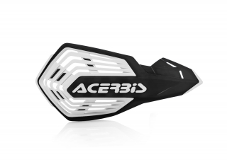 Motocyklové chrániče páček bez výztuhy ACERBIS X-FUTURE VENTED černá/bílá
