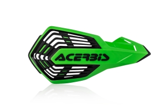 Motocyklové chrániče páček bez výztuhy ACERBIS X-FUTURE VENTED zelená/černá