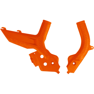 Kryty rámu UFO GUARD FRAME pro KTM SX/SXF rok 2019-2020 barva oranžová 