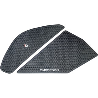 Samolepka - tank pad - tank grips ONEDESIGN pro KAWASAKI ZX 10R ČERNÁ 2011-2018 - barva černá  