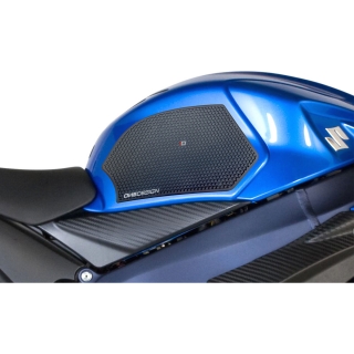 Samolepka - tank pad - tank grips ONEDESIGN pro SUZUKI GSXR 600 / GSXR 750 2011-2018 - barva černá  