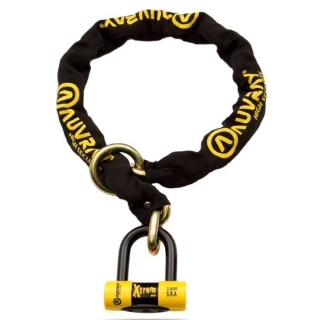 Řetězový zámek motocyklu AUVRAY CHAIN XTREM MINI DISC-LOCK délka 120 cm  
