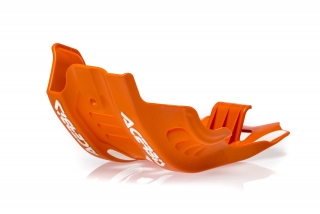 Kryt pod motor ACERBIS KTM EXCF 450 rok 2020 barva oranžová/bílá
