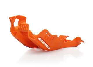 Kryt pod motor ACERBIS KTM XC-W 250 / 300 TPI ROK 2020-2023 barva oranžová/bílá