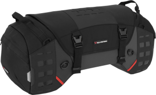 Zadní taška/brašna na motocykl SW-MOTECH PRO TRAVELBAG TAIL BAG 1680D černá/šedá antracit, rozměr 75,0 x 33,5 x 31,0 cm, objem 65 litrů