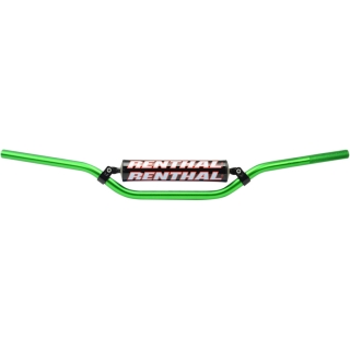 Motokrosové řidítka RENTHAL 971 HANDLEBAR 7/8 RC barva zelená