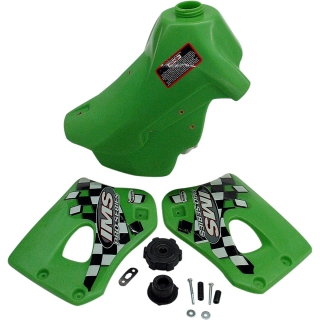 Nádrž pro motocykly IMS FUEL TANK pro KAWASAKI KDX 200/220 1995-2006 , kapacita 12,9 litrů, barva zelená
