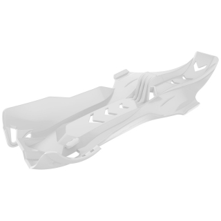 Ochranný kryt pod motor motocyklu POLISPORT SKID PLATE pro KTM SX 250 2006-2016 barva bílá