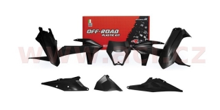Sada plastů 6 dílů RTECH / RACETECH pro motocykly KTM EXC , EXC-F 250 / EXC 300 2020 černá