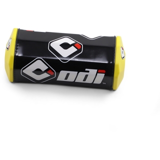 Kryt na bezhrazdová řidítka motocyklu ODI Oversized Handlebar Pad 1-1/8" černá/žlutá