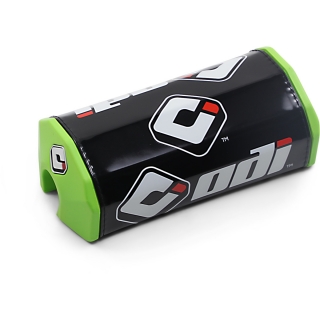 Kryt na bezhrazdová řidítka motocyklu ODI Oversized Handlebar Pad 1-1/8" černá/zelená