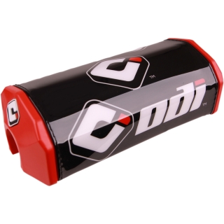 Kryt na bezhrazdová řidítka motocyklu ODI Oversized Handlebar Pad 1-1/8" černá/červená