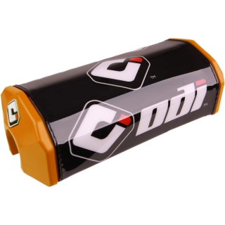 Kryt na bezhrazdová řidítka motocyklu ODI Oversized Handlebar Pad 1-1/8" černá/oranžová
