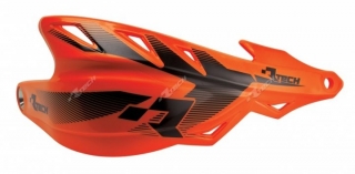 Chrániče páček RACETECH RAPTOR vč. montážní sady neonově oranžové 