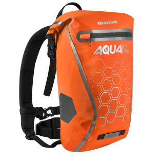 Vodotěsný batoh OXFORD V20 EXTREME VISIBILITY 20 l, ORANŽOVÁ FLUO/REFLEXNÍ 